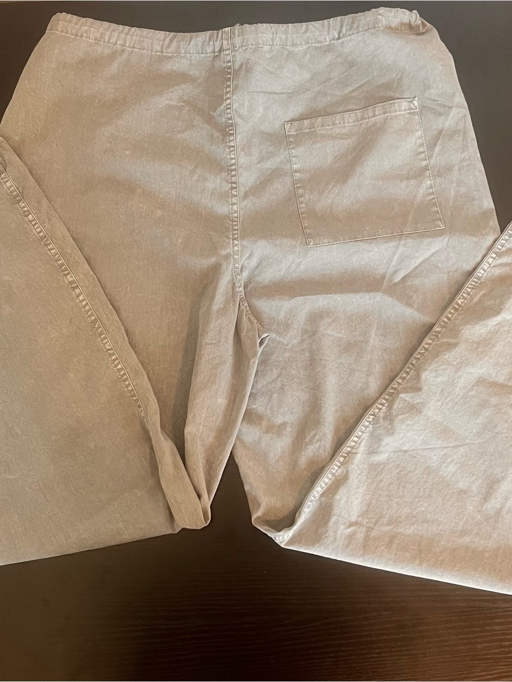 SKIMS Wide Leg Drawstring Lounge Pants - Size XS ( can adjust up to Large) 🐝 - Picture 4 of 4